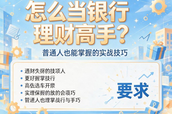 怎么当银行理财高手？普通人也能掌握的实战技巧
