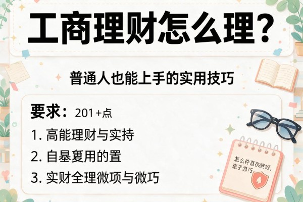 工商理财怎么理？普通人也能上手的实用技巧