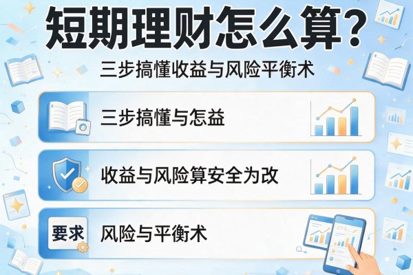 短期理财怎么算？三步搞懂收益与风险平衡术