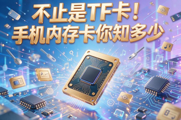 不止是TF卡！手机内存卡你知多少？