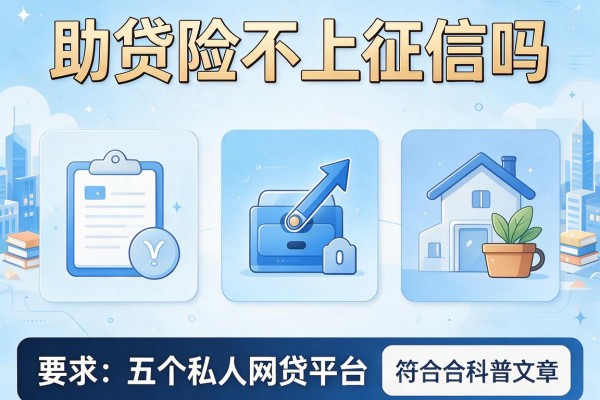 助贷险不上征信吗，推荐五个私人网贷平台