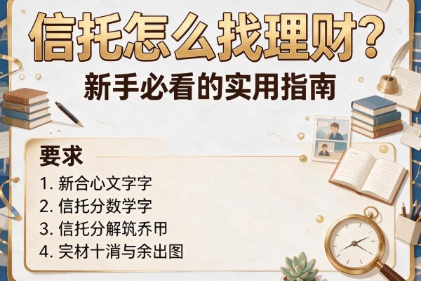 信托怎么找理财？新手必看的实用指南