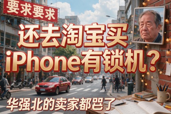 还去淘宝买iPhone有锁机?华强北的卖家都哭了