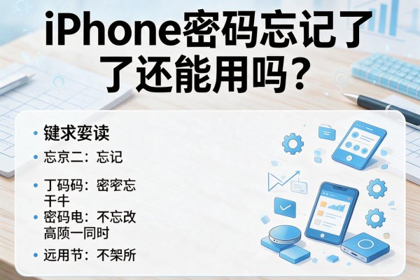 iPhone密码忘记了还能用吗？