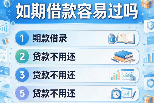 如期借款容易过吗，阐述5家贷款不用还的平台