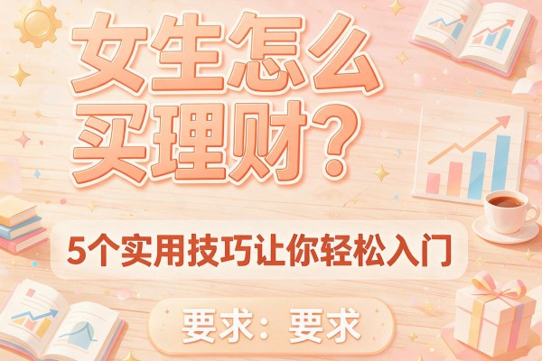 女生怎么买理财？5个实用技巧让你轻松入门