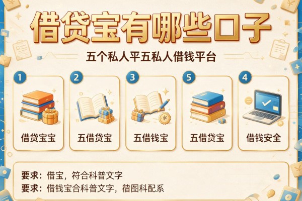 借贷宝有哪些口子，分析五个私人借钱平台
