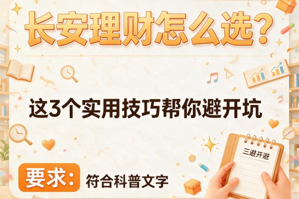 长安理财怎么选？这3个实用技巧帮你避开坑