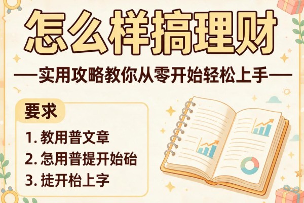 怎么样搞理财——实用攻略教你从零开始轻松上手