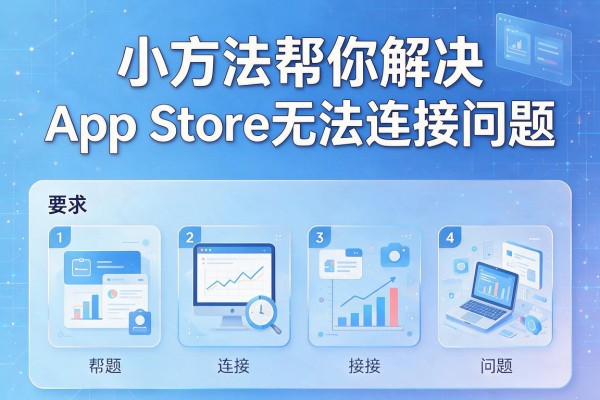 小方法帮你解决 App Store无法连接问题