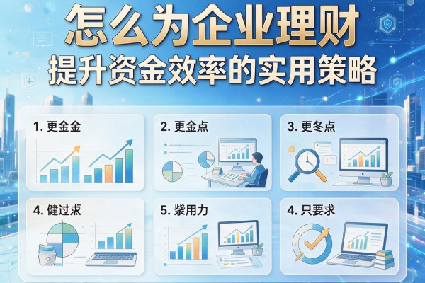 怎么为企业理财：提升资金效率的实用策略