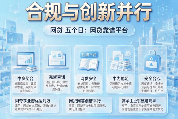 合规与创新并行，介绍五个网贷靠谱平台
