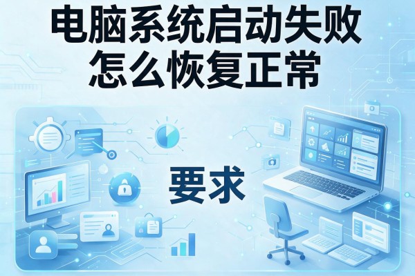 电脑系统启动失败怎么恢复正常？