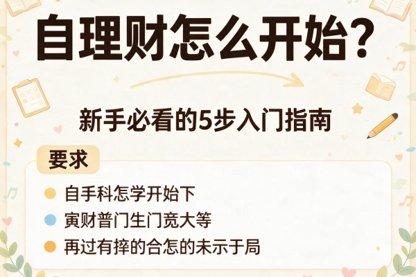 自理财怎么开始？新手必看的5步入门指南