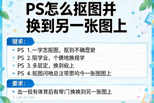 PS怎么抠图并换到另一张图上
