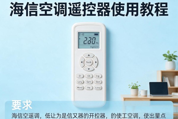 海信空调遥控器使用教程？