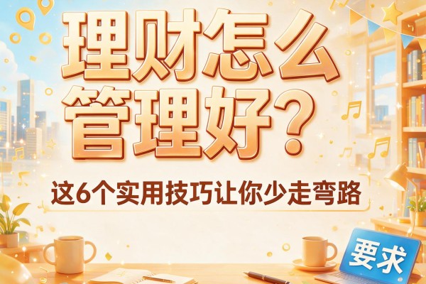 理财怎么管理好？这6个实用技巧让你少走弯路