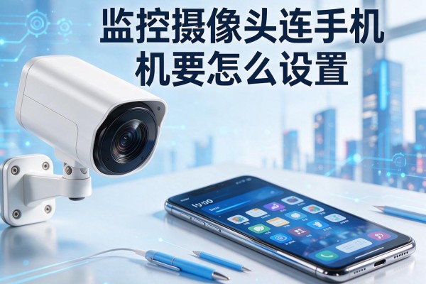 监控摄像头连手机要怎么设置？