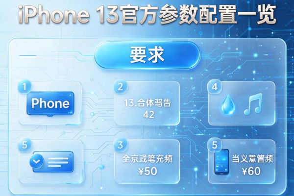 iPhone 13官方参数配置一览？