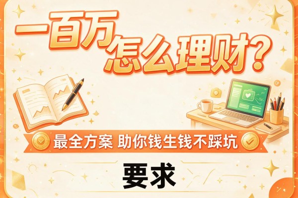 一百万怎么理财？最全方案助你钱生钱不踩坑