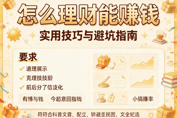 怎么理财能赚钱：实用技巧与避坑指南