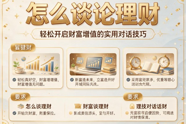 怎么谈论理财：轻松开启财富增值的实用对话技巧