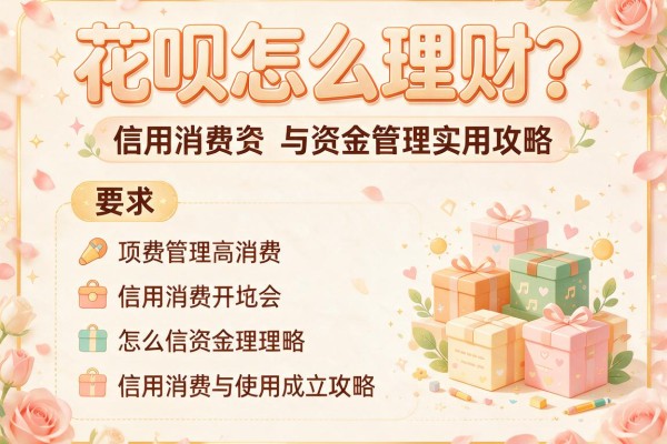 花呗怎么理财？信用消费与资金管理实用攻略