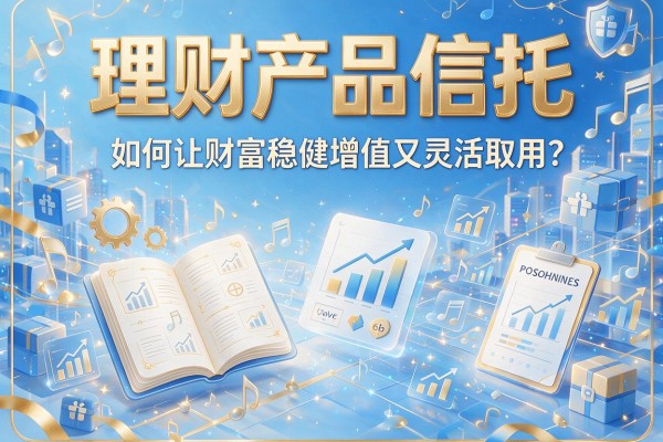 理财产品信托：如何让财富稳健增值又灵活取用？