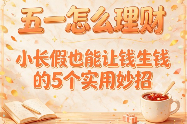 五一怎么理财｜小长假也能让钱生钱的5个实用妙招