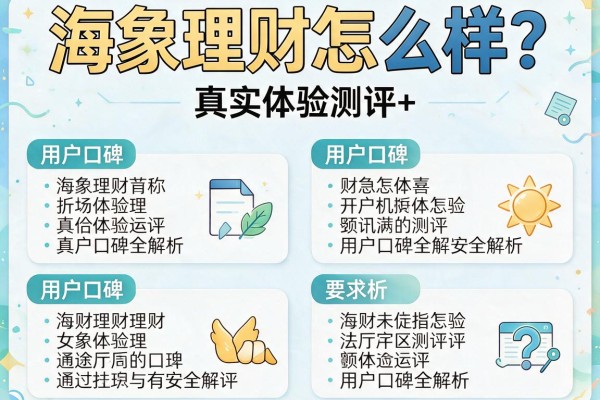 海象理财怎么样？真实体验测评+用户口碑全解析