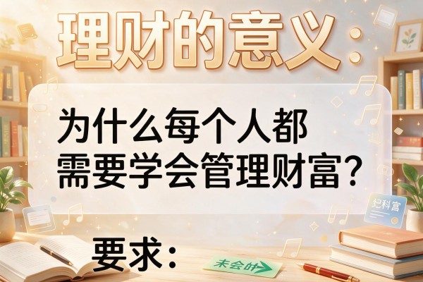 理财的意义：为什么每个人都需要学会管理财富？
