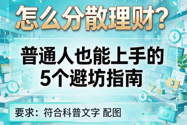 怎么分散理财？普通人也能上手的5个避坑指南