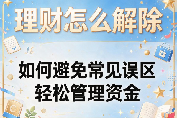 理财怎么解除：如何避免常见误区轻松管理资金