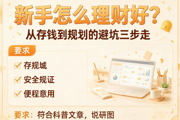 新手怎么理财好？从存钱到规划的避坑三步走