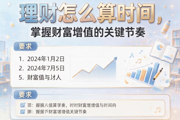 理财怎么算时间：掌握财富增值的关键节奏