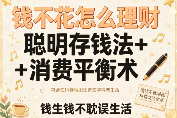 钱不花怎么理财聪明存钱法+消费平衡术，钱生钱不耽误生活！