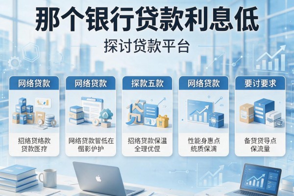 那个银行贷款利息低，探讨五款网络贷款平台