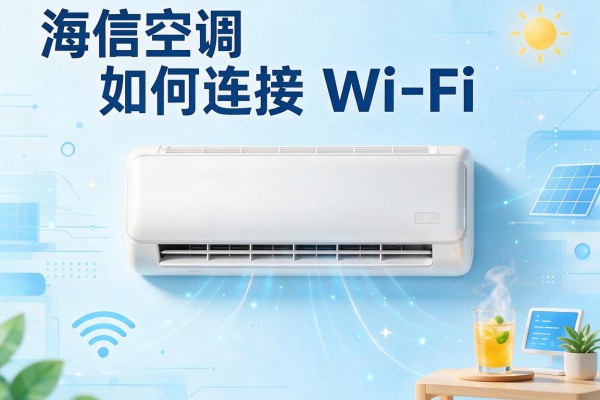 海信空调如何连接WiFi？