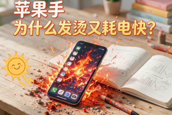 苹果手机为什么发烫又耗电快？