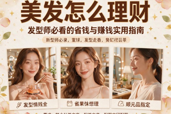 美发怎么理财：发型师必看的省钱与赚钱实用指南