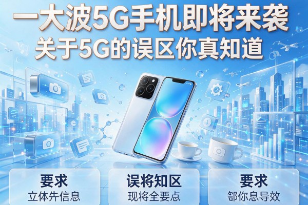 一大波5G手机即将来袭 关于5G的误区你真知道？