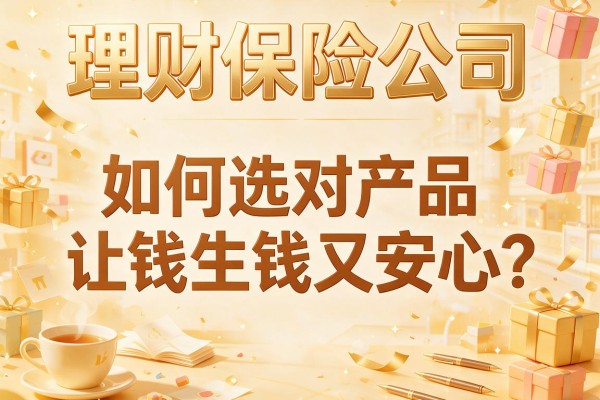 理财保险公司：如何选对产品让钱生钱又安心？