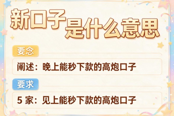 新口子是什么意思，阐述5家晚上能秒下款的高炮口子