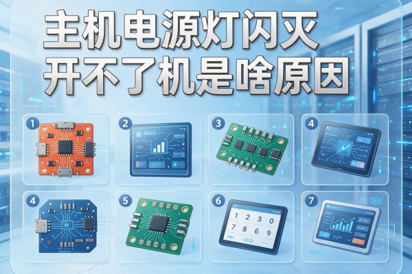 主机电源灯闪灭开不了机是啥原因