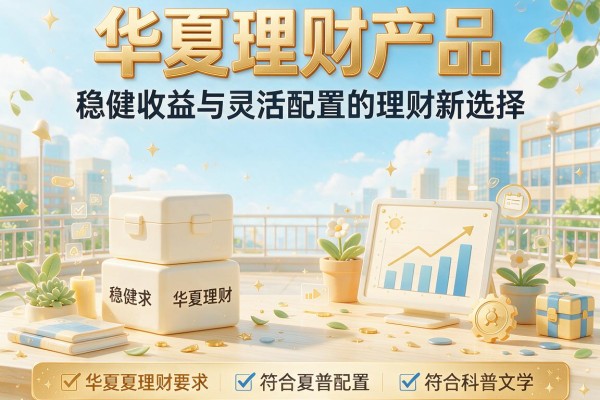 华夏理财产品：稳健收益与灵活配置的理财新选择