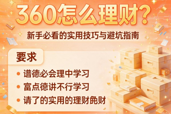 360怎么理财？新手必看的实用技巧与避坑指南