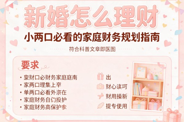 新婚怎么理财：小两口必看的家庭财务规划指南