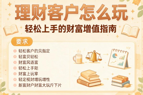 理财客户怎么玩：轻松上手的财富增值指南
