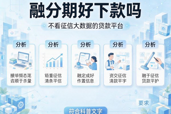 融分期好下款吗，分析五个不看征信大数据的贷款平台