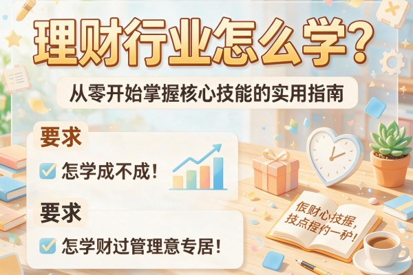 理财行业怎么学？从零开始掌握核心技能的实用指南